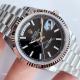 NEW Upgraded Rolex Day Date II Black Dial Ss Presidential Watch Swiss 3255 V3 Version (5)_th.jpg